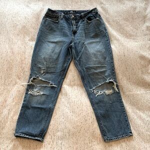 A&F Girlfriend Jeans